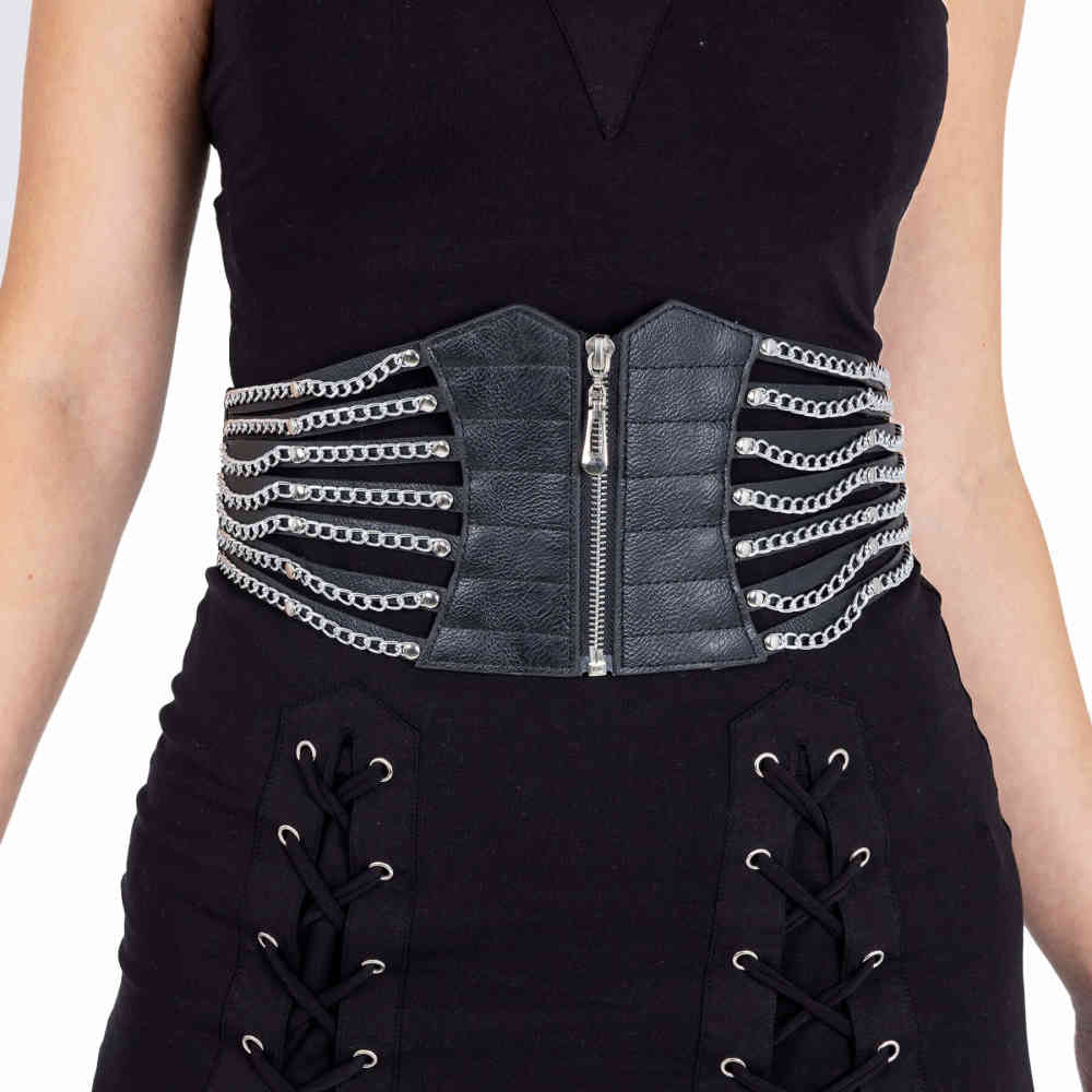 Poizen Industries - Iris Taille riem - Zwart